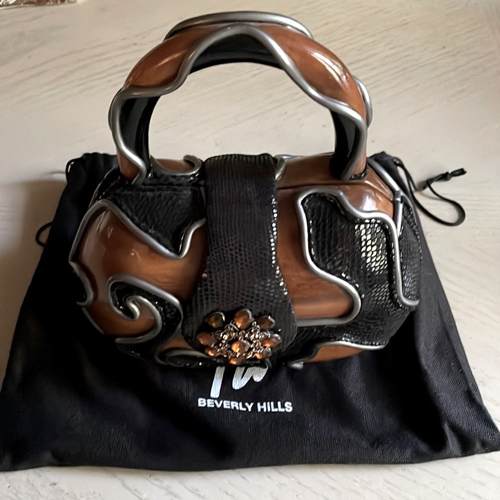 Beautiful Timmy Woods Jeweled Bag 🧡